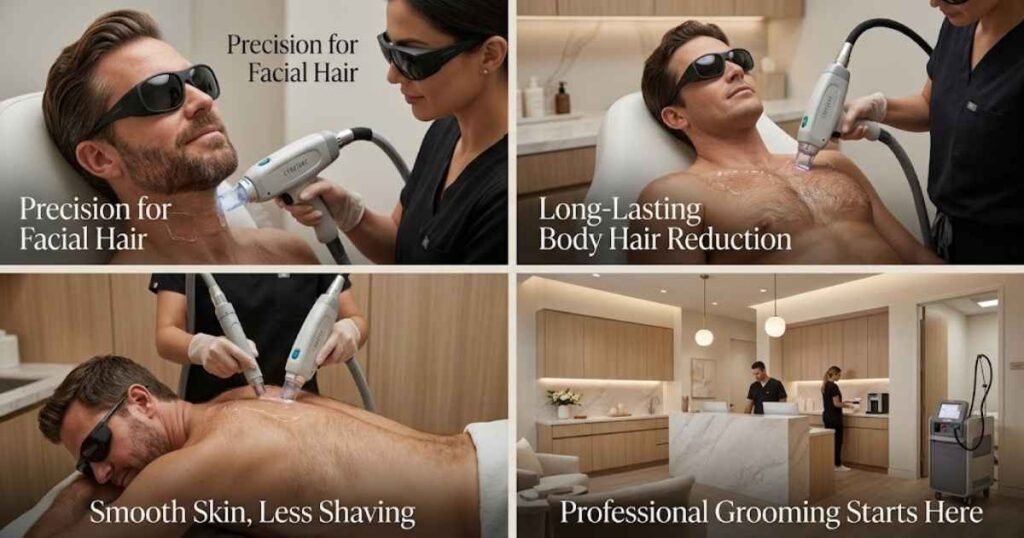 10 Best Laser Hair Removal Clinics for Men Near You