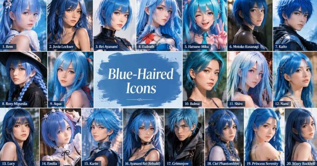 20 Best Hentai Blue Hair Characters You Should Know