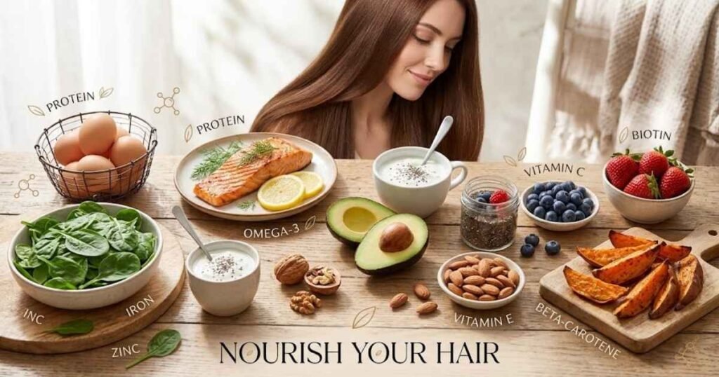 Best Foods for Hair Growth in Summer
