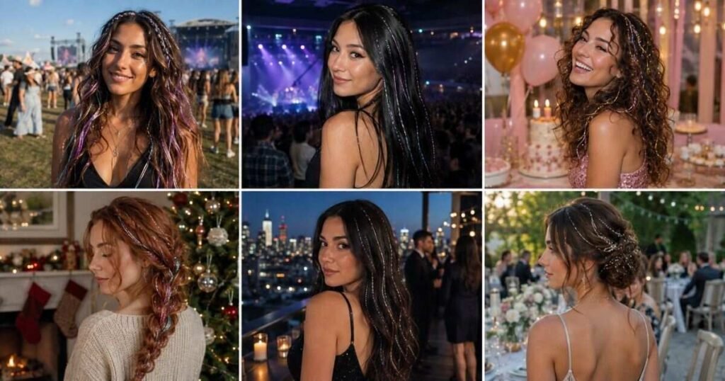 Best Occasions to Wear Fairy Hair Tinsel