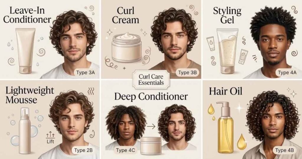 Best Products for Men With Curly Hair