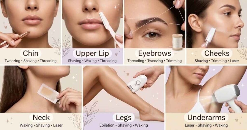 Best Rogue Hair Removal Method for Different Areas