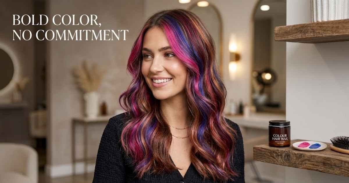 Color Hair Wax