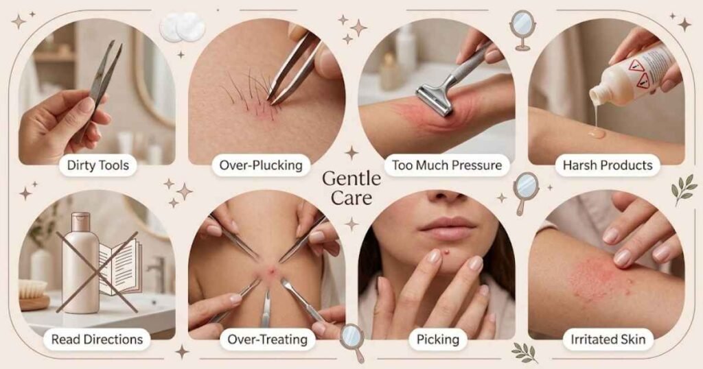 Common Mistakes People Make When Removing Rogue Hair