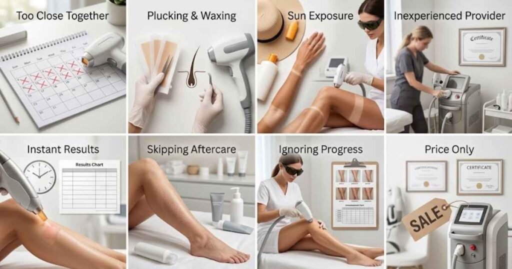 Common Mistakes That Can Affect Your Laser Hair Removal Results