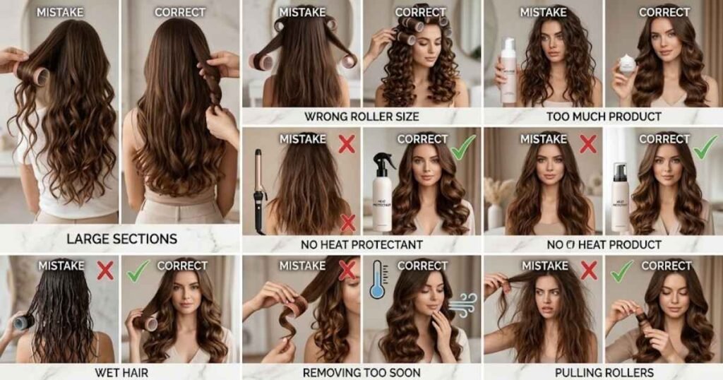 Common Mistakes to Avoid When Using Curlers