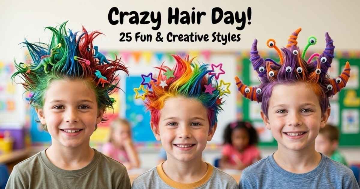 Crazy Hair Day Ideas for Boys