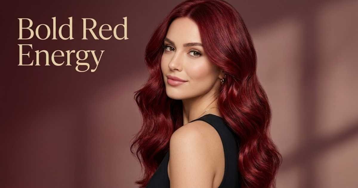Crimson Red Hair