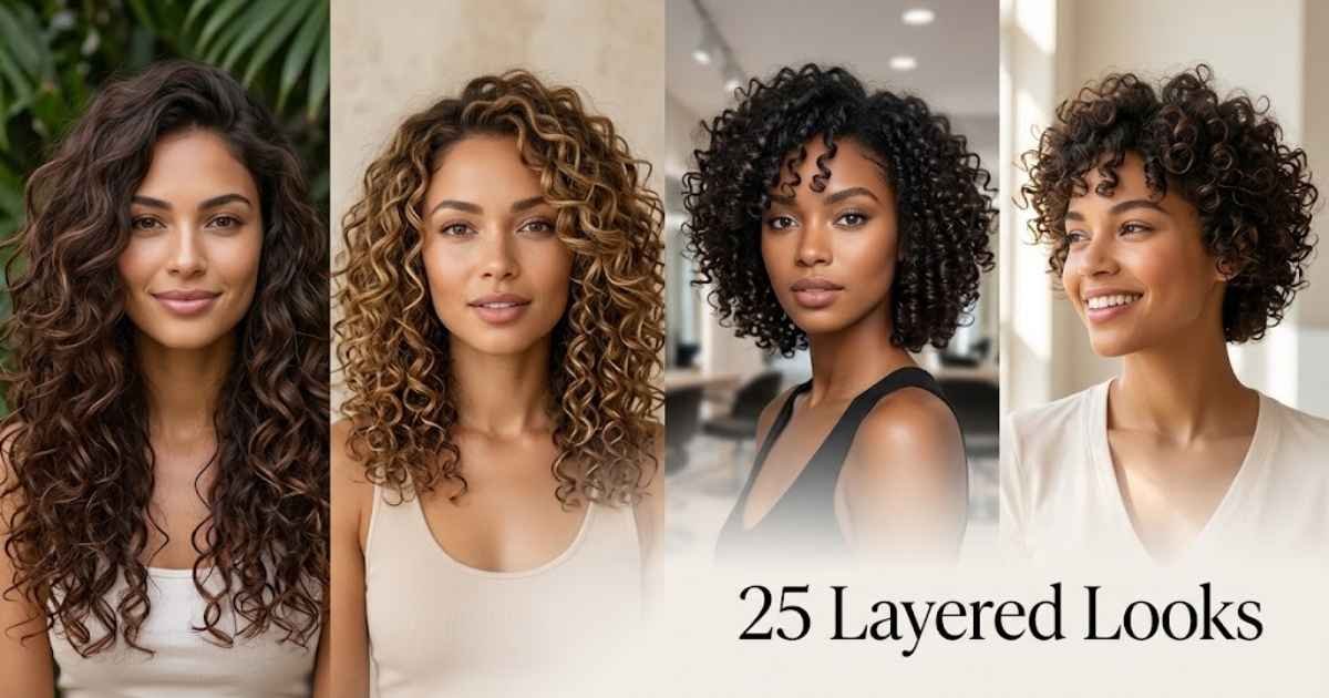 Curly Hair With Layers