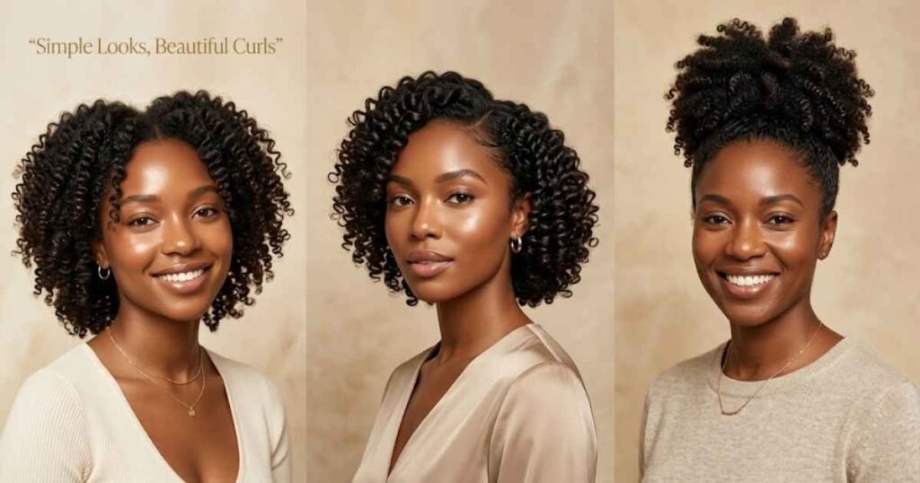 1. Easy Hairstyles for Natural Hair for Everyday Wear