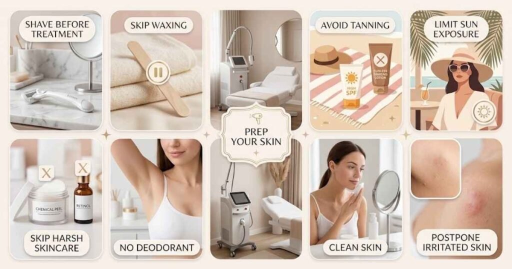 Follow the Clinic’s Pre-Treatment Instructions