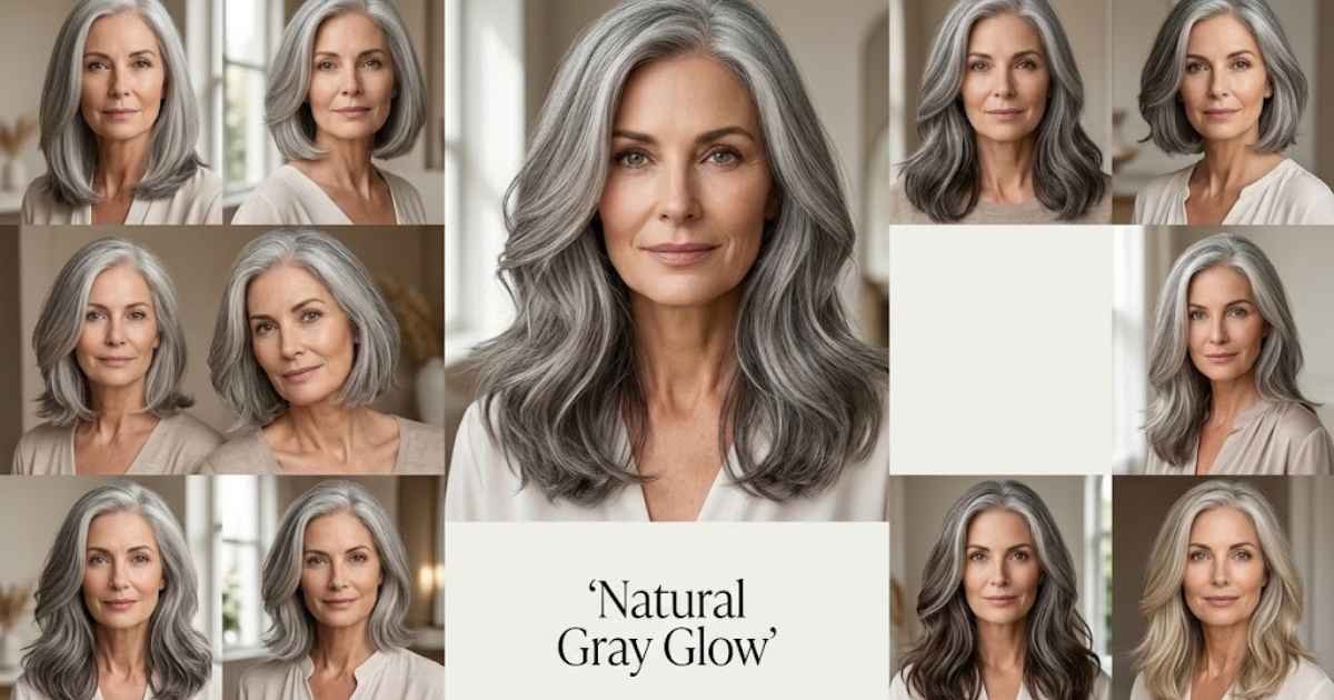 Grey Blending Hair
