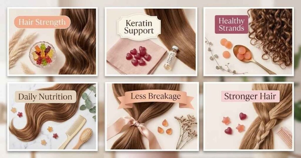 Gummy Hair Benefits for Stronger Hair