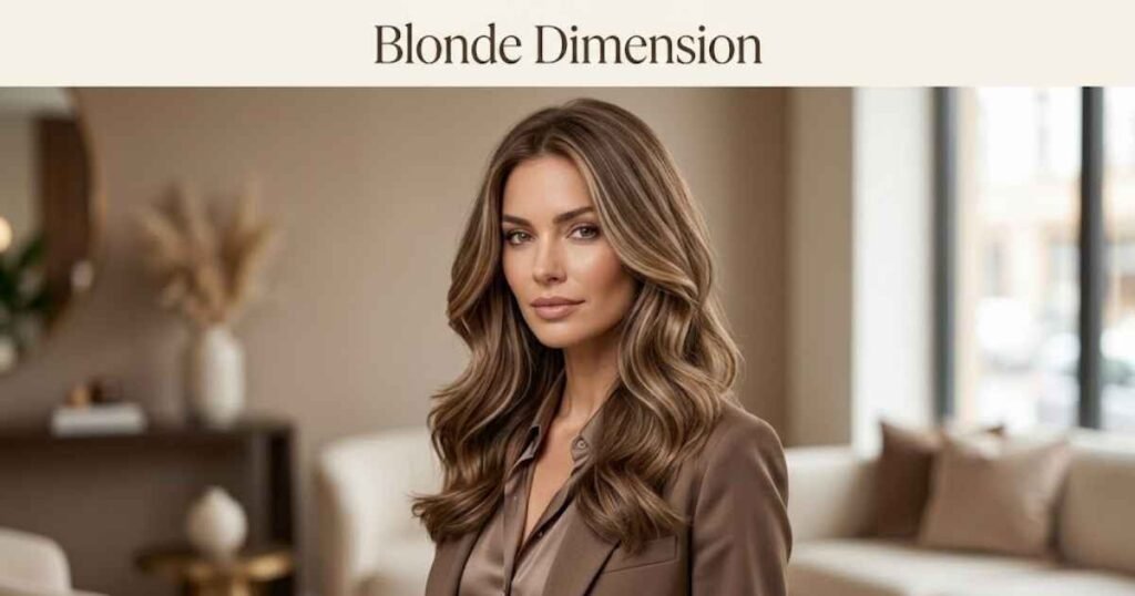 Hazel Hair With Blonde Highlights