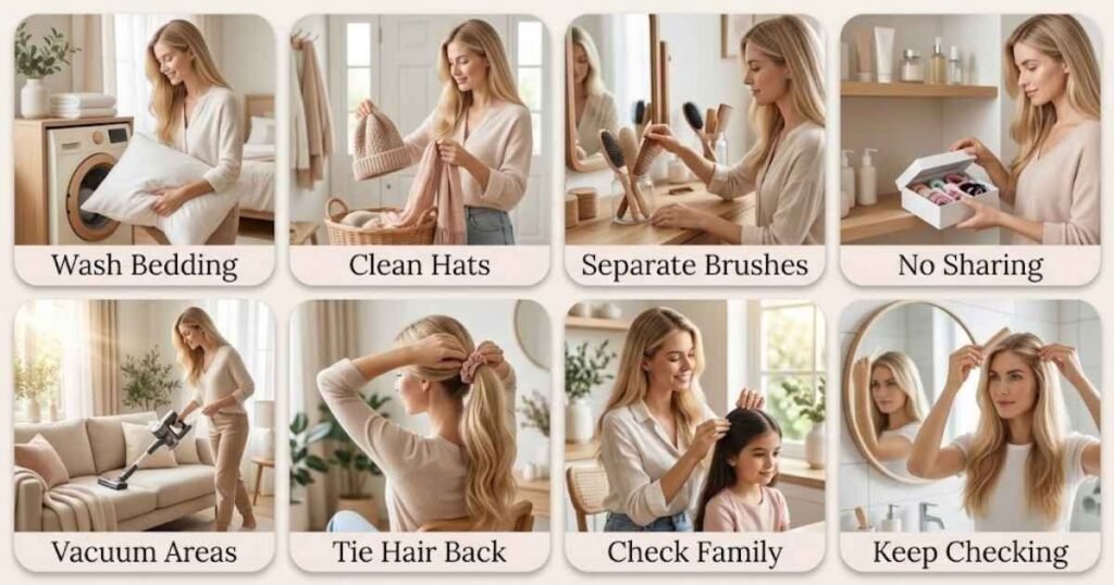 Home Care Tips for Lice in Blonde Hair