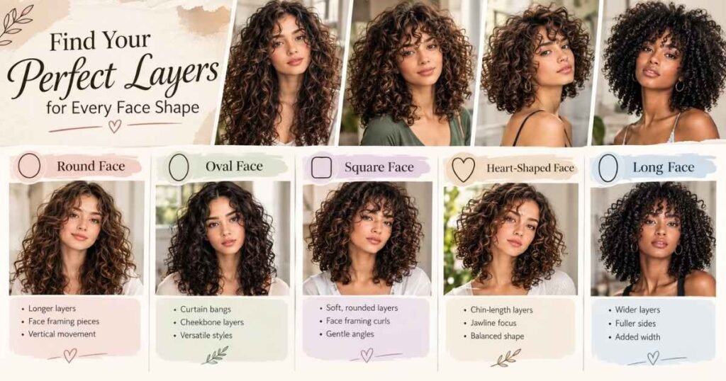 How to Choose the Best Layers for Your Face Shape