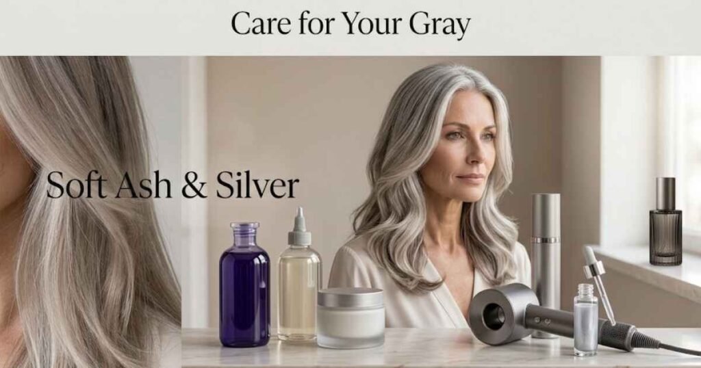 How to Maintain Grey Blending Hair at Home