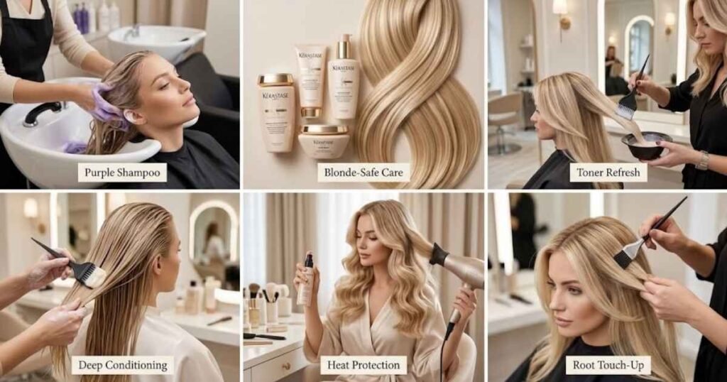 How to Maintain Old Money Blonde Hair