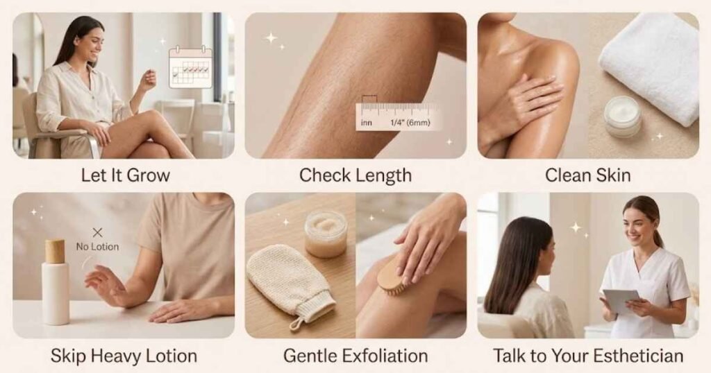 How to Prepare Your Hair Before a Waxing Appointment
