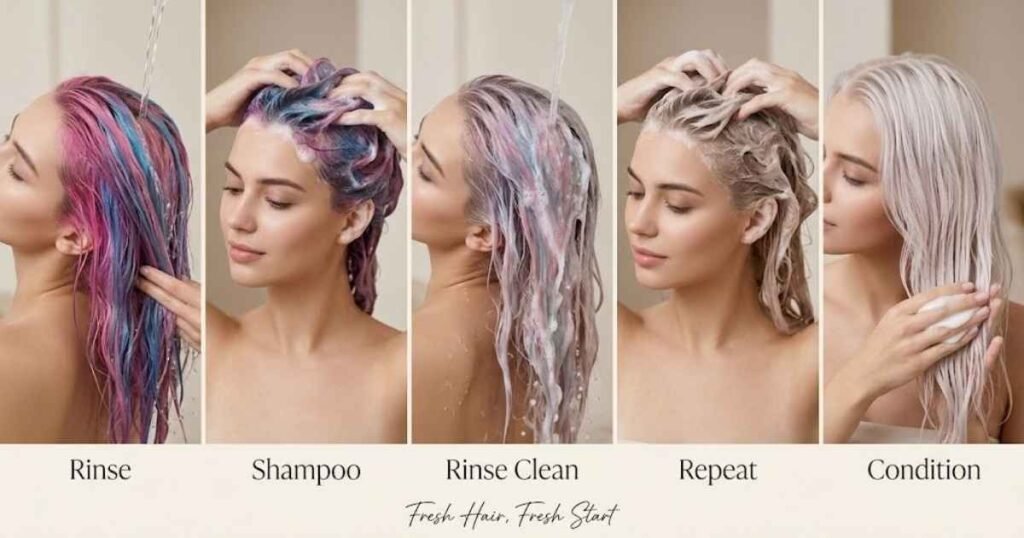 How to Remove Color Hair Wax