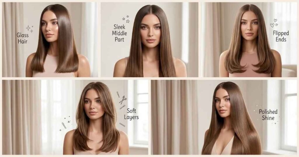 How to Style Straight Hair for a Polished Finish