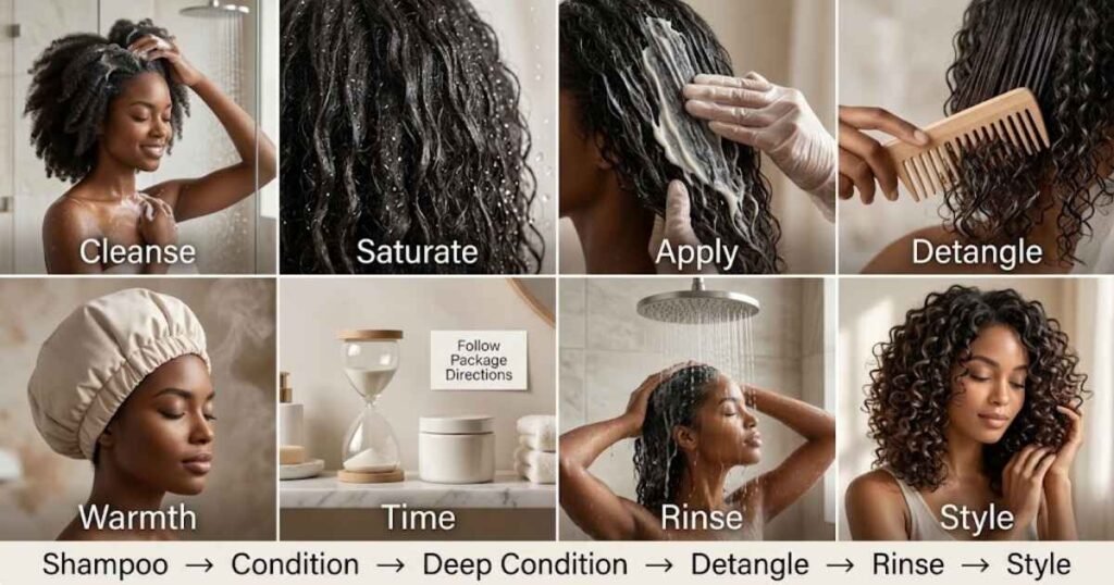 How to Use Deep Conditioner on Low Porosity Hair