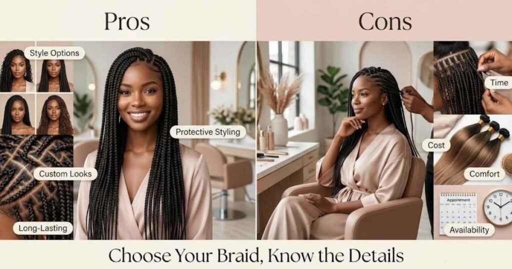Pros and Cons of Choosing Nadine’s Hair Braiding