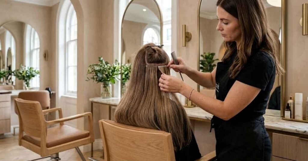 Tape-In Extensions for Thin Hair