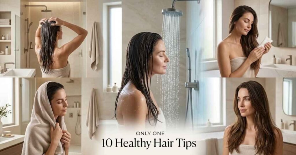 Cold Water Hair Washing Tips for Healthier-Looking Hair
