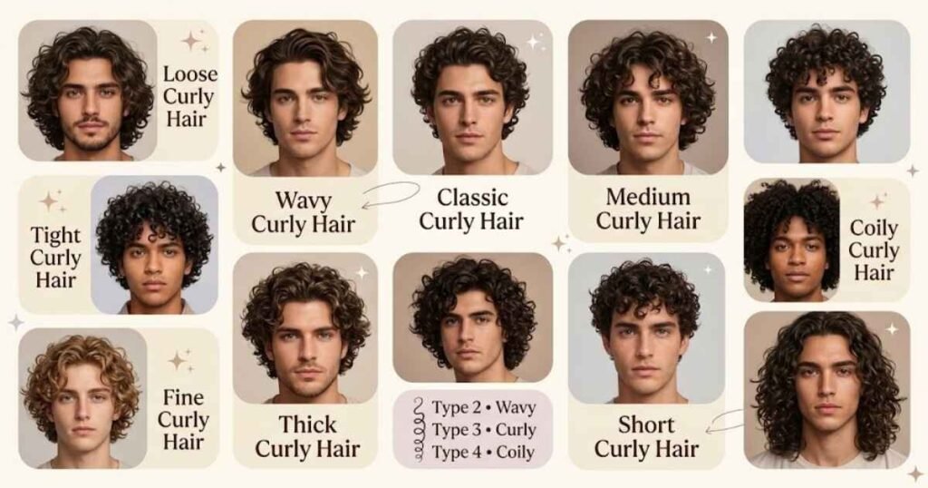 Types of Curly Hair Men Should Know
