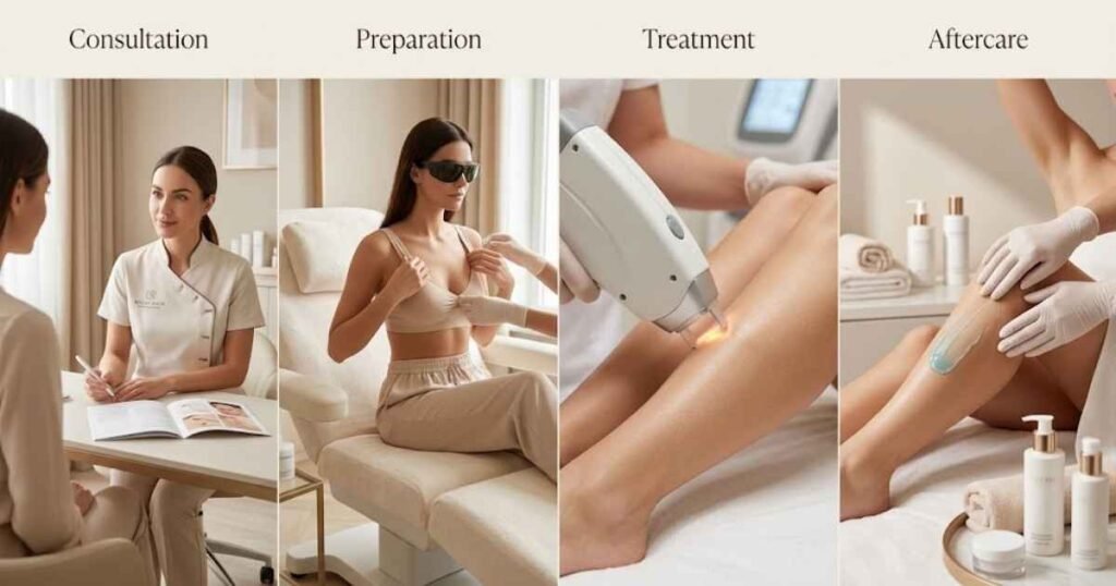 What Happens During a Laser Hair Removal Treatment?