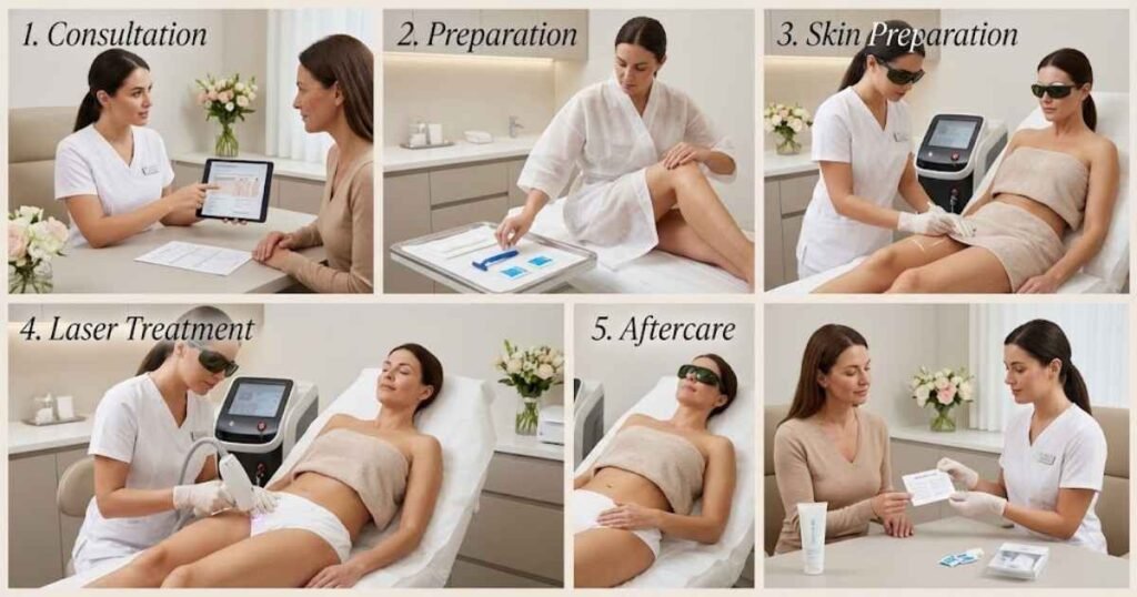 What to Expect During a Full Brazilian Laser Hair Removal Session