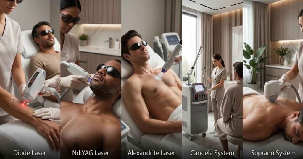 Which Laser Is Best for Men’s Hair Removal?
