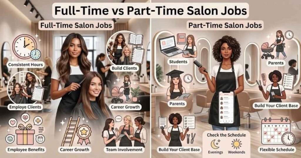 Full-Time and Part-Time Hair Salon Opportunities