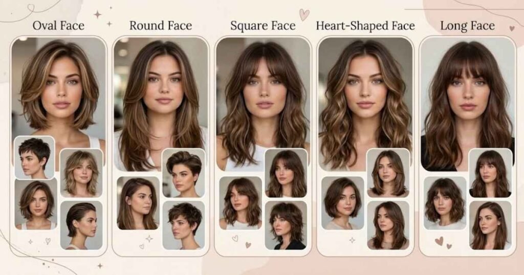 How to Choose Cool Hair That Fits Your Face Shape