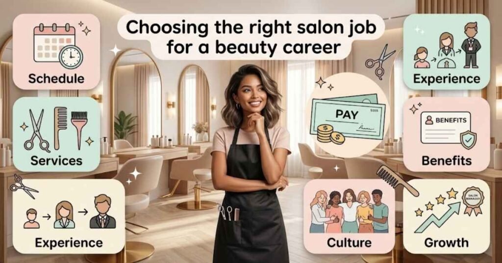 How to Choose the Right Salon Job for Your Career